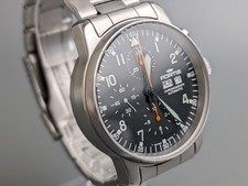 Orologio Uomo Fortis Flieger 597.10.141 Cronografo Automatico Valjoux 7750 SS
