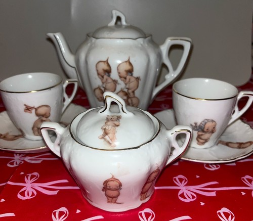 Teiera vintage rose neill - vintage,