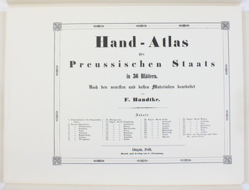 Hand atlas des preussischen - hand-atlas,