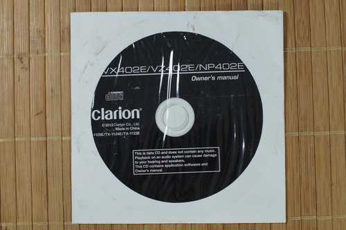 Clarion vx402e vz402e - clarion, /