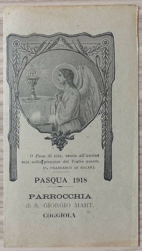 Santino parrocchia coggiola - santino,