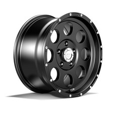 ASP-Alloys cerchio in lega nero 9x17 ET -16 con TÜV Jeep Wrangler JK 07-