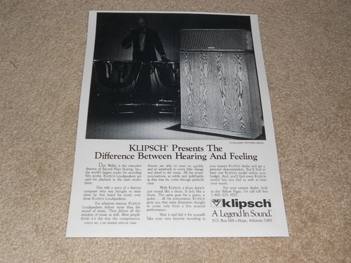 Pubblicità klipsch - pubblicità,