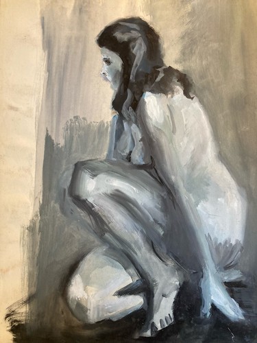 Bellissimo pittura 1970 guazzo - bellissimo,