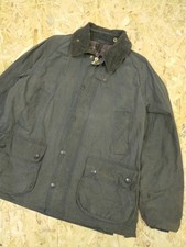 Giacca uomo Barbour Bedale A150 caccia pesca cotone cerato vintage anni 80 taglia C40