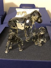 Cristalli Swarovski SCS Gorilla con cuccioli 