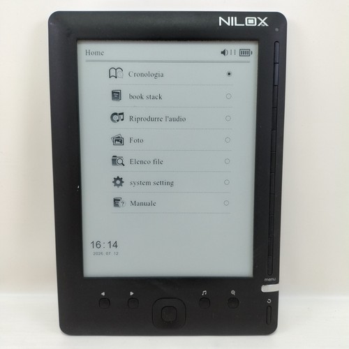 Ebook reader nilox gj 007 - nilox, 6"