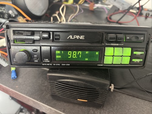 Cassetta autoradio alpine - autoradio,