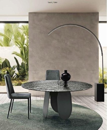 Tavolo moderno base nera - moderno,