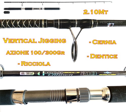 Canna vertical jigging potente - canna,