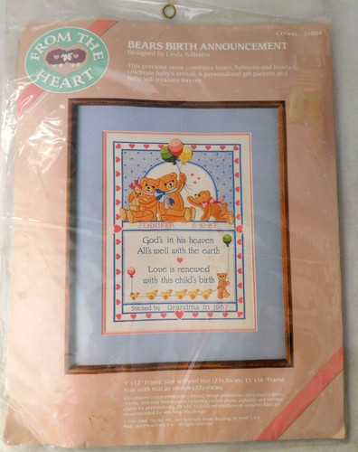 Dal kit crewel - dal, cuore,