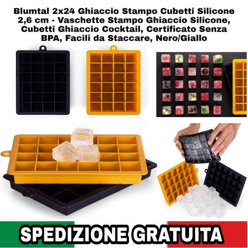 2x24 ghiaccio stampo cubetti - ghiaccio,