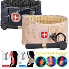 Schiena Decompressione Lombare Supporto Cintura Air Trazione Sollievo Dolore Set