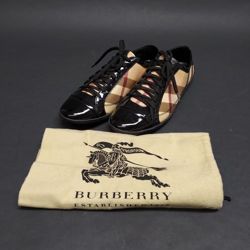 Sneakers burberry check beige - sneakers,