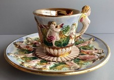 Ancienne tasse barbotine