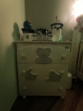 Cameretta Neonato Completo Set armadio e cassettiera 