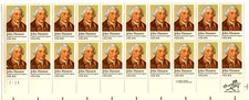 US STAMP SCOTT #1941 - PANE OF