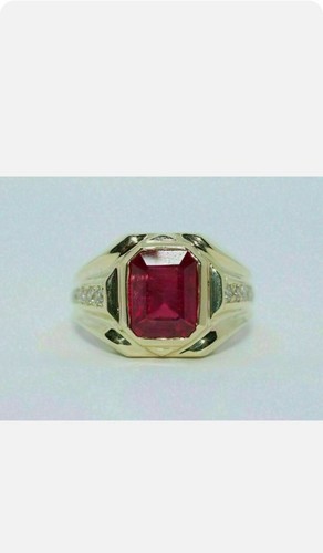 3ct finto smeraldo taglio - smeraldo,