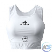 ADIDAS Paraseno OMOLOGATO WKF, Bianco