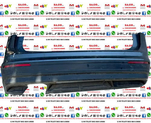Paraurti posteriore volkswagen - paraurti,