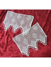 COPPIA TENDINE AD  UNCINETTO 37x28 cm