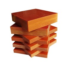 Foglio piatto in resina fenolica bachelite rossa PCB misura a scelta 