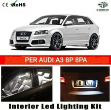 KIT LED INTERNI AUDI A3 8P 8PA