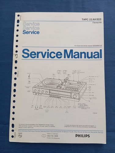 Philips 22ah904 service manual - service,
