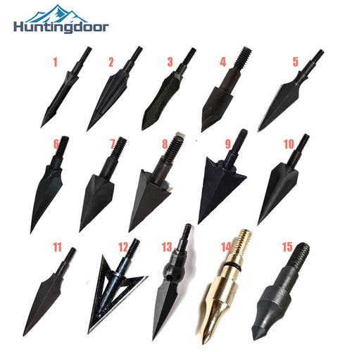 12pcs punte caccia tiro - punte,