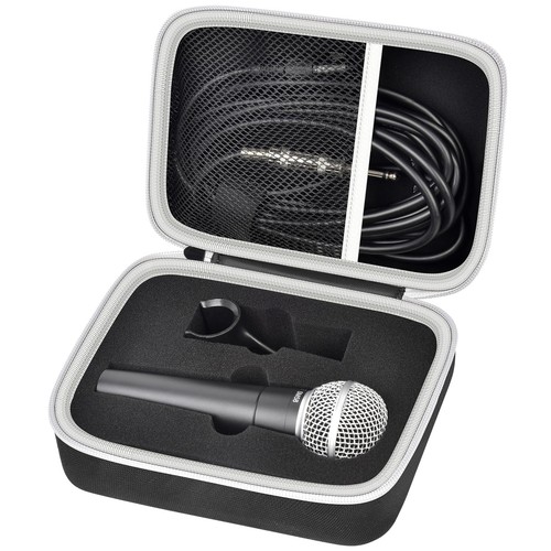 Custodia microfono con - microfono, shure