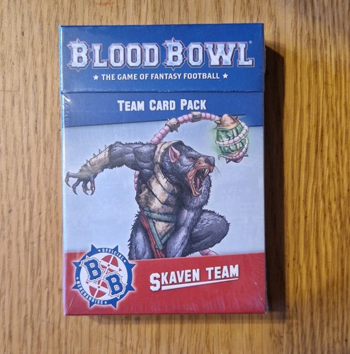 Blood bowl skaven - skaven, card