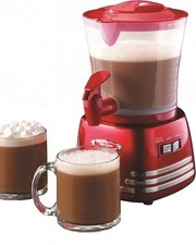 Retro Schiumatore e Cioccolata Calda Macchina e Dispenser 32 Oz per Caffè Lattes