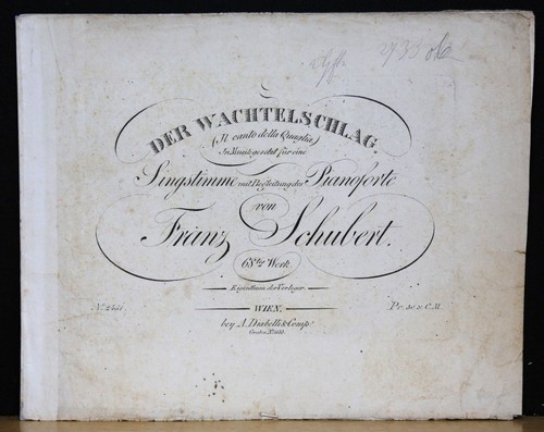 Schubert canto della - il,