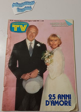 TV SORRISI E CANZONI 21 1985-Vianello-Mondaini-Gianfranco D'Angelo-Goggi-Madonna