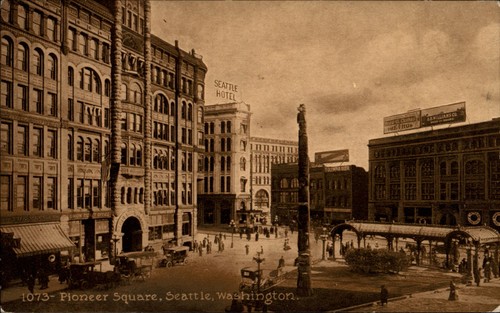 Pioneer square seattle - pioneer,