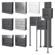 Cassetta postale con / senza supporto in acciaio inossidabile diversi modelli