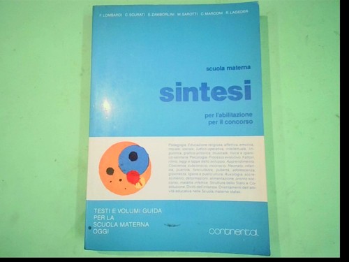 Scuola materna sintesi per - scuola,