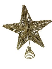 TOPPER ALBERO STELLA GLITTER