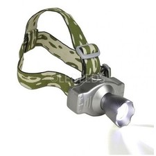 TORCIA TATTICA LED DA TESTA FRONTALE CASCO ZOOM RICARICABILE CREE 800 lumen