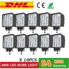 10PCS 48W LED FARO DA LAVORO