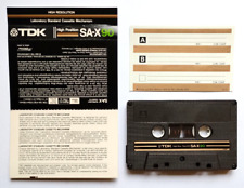 Mc Tdk Sa-X 90 X90 Musicassetta Vintage Audio Tape Compact Cassette Usata Used E