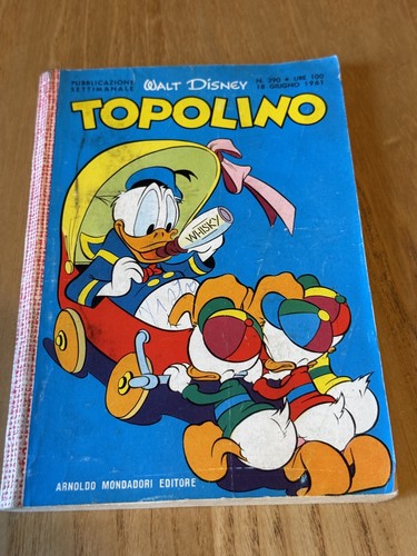 Topolino 290 mondadori - topolino, ed.