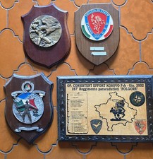 Crest Militari lotto 4 Pezzi