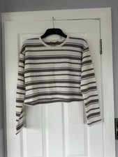 Maglione rustico a righe Zara