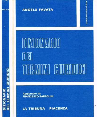 Dizionario dei termini - dizionario,