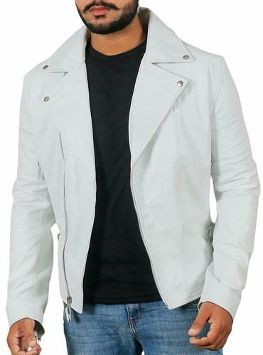 Giacca moto pelle uomo - giacca,