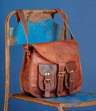 Borsa donna vintage vera pelle