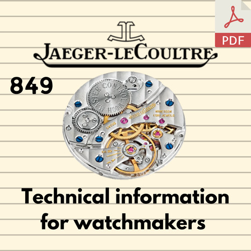 Jaeger lecoultre jlc 849 - lecoultre,