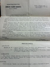D'ANNUNZIO MUSSOLINI Lettera