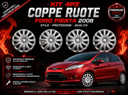 Set kit 4pz copriruote - set,